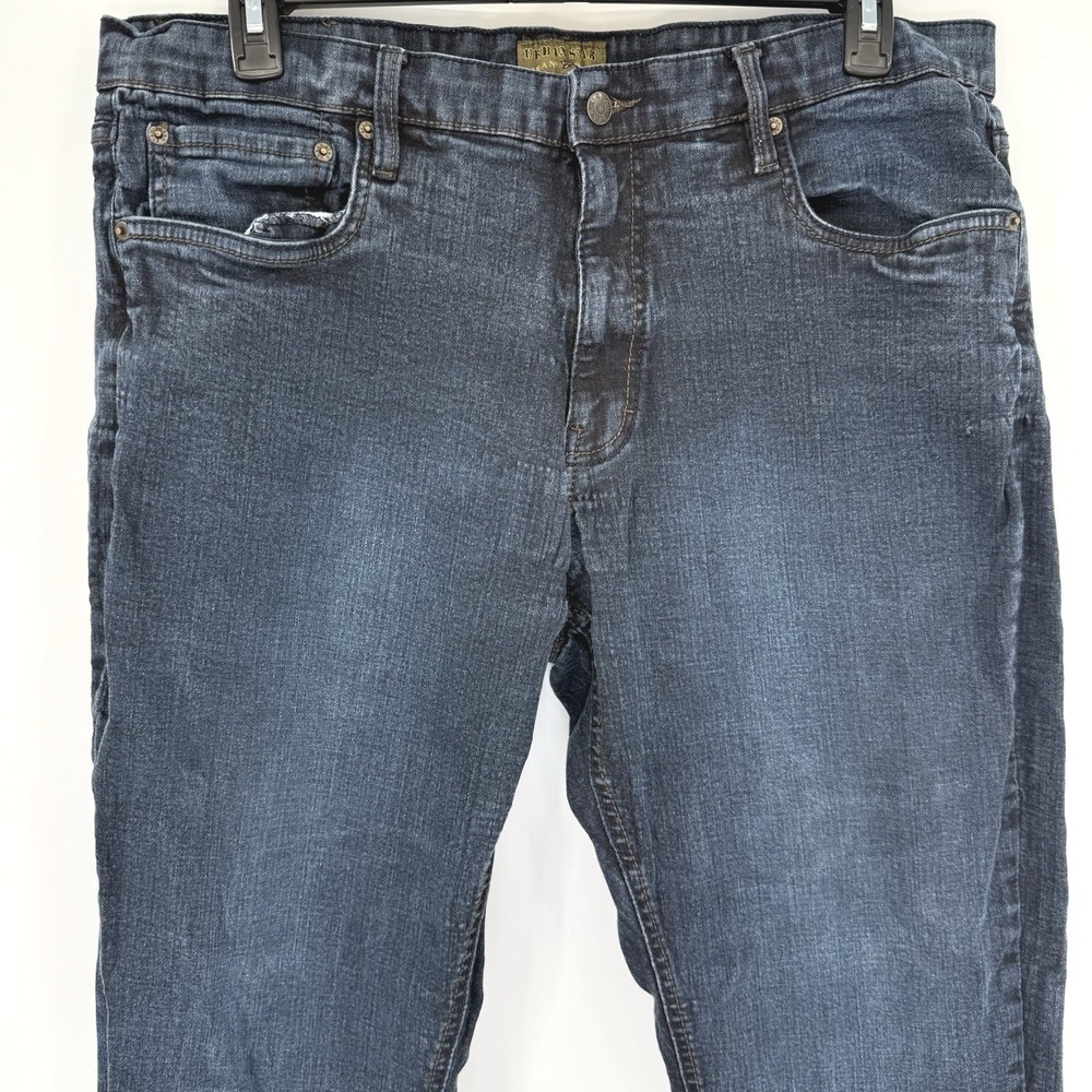 Urban Star Jeans Men 40x32 Blue Straight Leg Stretch Denim 02513692C0 Dark Wash